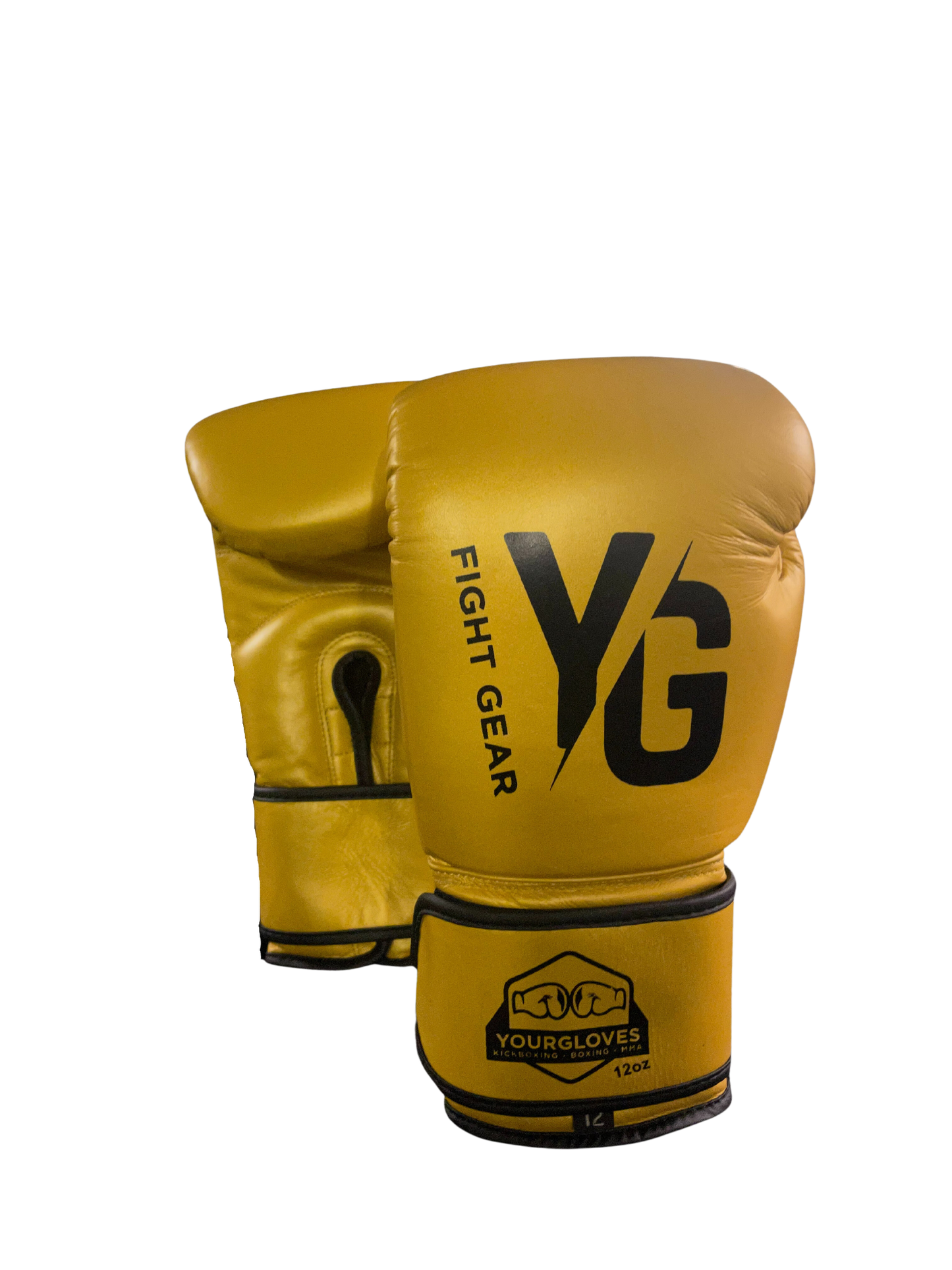 Your Gloves | Real Leather | PRO Fight Gear Goud - Alle maten
