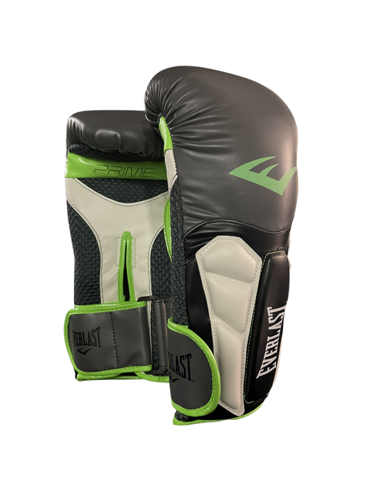 Everlast Pro Style Elite - Bokshandschoenen - 14 oz- 16 oz - Groen/Grijs